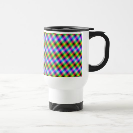 Neon Crosshatch Reisbeker (Rechts)