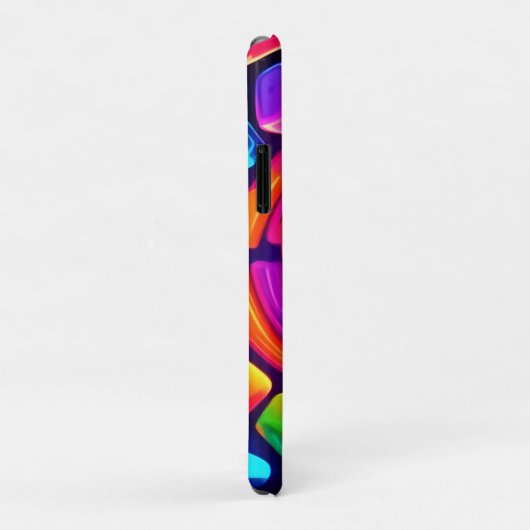 Neon Cube Vortex Art Case-Mate iPhone Case (Achterkant/rechts)