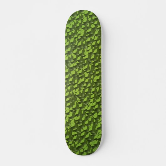 Neon Cubes Camo Skateboard (Voorkant)