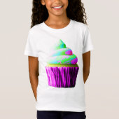 Neon Cupcake T-shirt (Voorkant)
