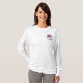 Neon Cyber Roze Grafische T-Shirt (Voorkant volledig)