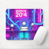Neon Cybernetic Dreamscape Muismat (Met muis)