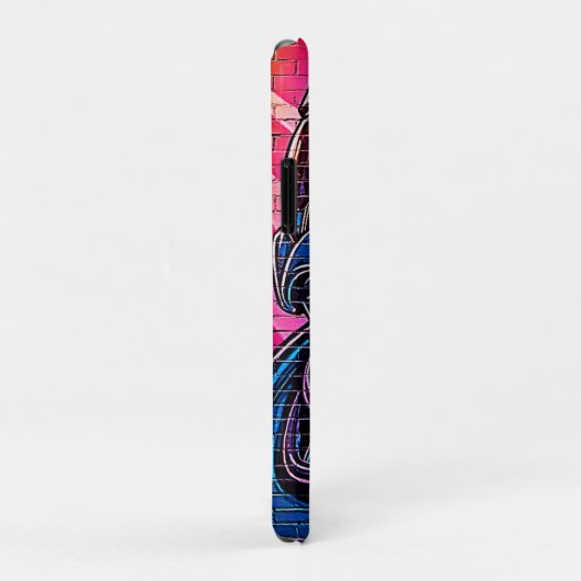 Neon Cyberpunk Astronaut Case-Mate iPhone Case (Achterkant/rechts)