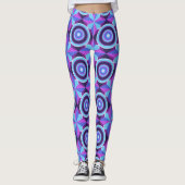 Neon Cyberpunk Mesh Leggings (Voorkant)