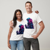 Neon Cyberpunk Tactical Unit T-shirt (Unisex)