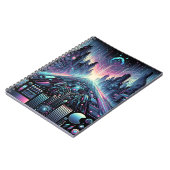 Neon Cyberworld Notitieboek (Linkerzijde)