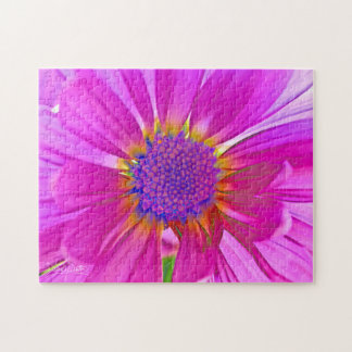 Neon Daisy Legpuzzel