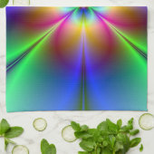 Neon Daisy Theedoek (Gevouwen)