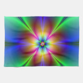 Neon Daisy Theedoek (Horizontaal)