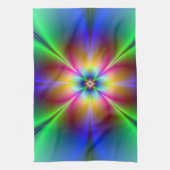 Neon Daisy Theedoek (Verticaal)