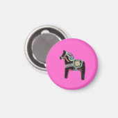 Neon Dala magnet (Voorkant / Achterkant)