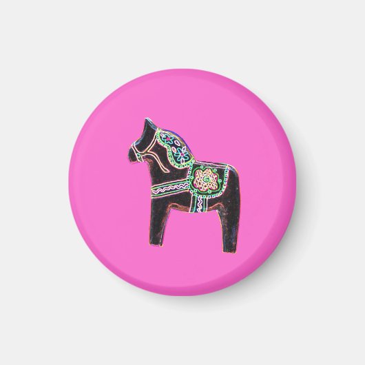 Neon Dala magnet (Voorkant)