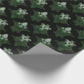 Neon Damast Patroon Cadeaupapier (Hoek)