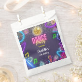 Neon dansfeest bedankzakje (Geknipt)