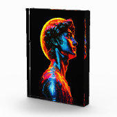 Neon David Beeld Fotoblokken (Rechts)