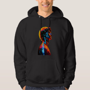 Neon David Beeld Hoodie