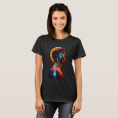 Neon David Beeld T-shirt (Voorkant volledig)