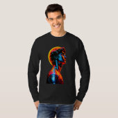 Neon David Beeld T-shirt (Voorkant volledig)