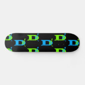 Neon Dd merk logo skateboard (Horizontaal)
