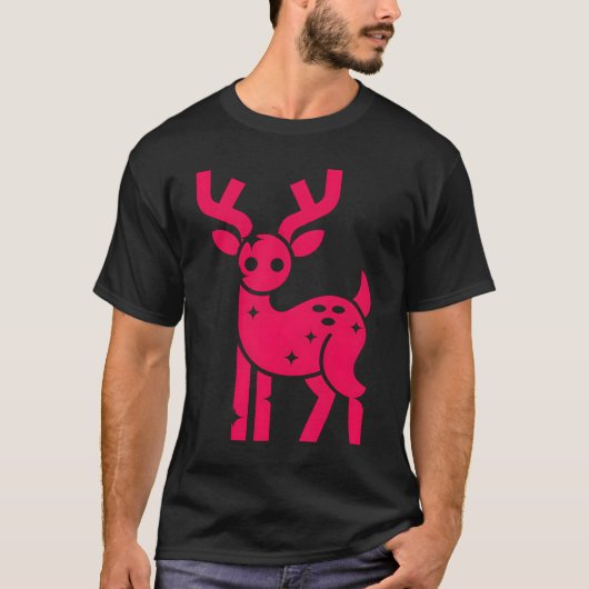 Neon Deer T-shirt (Voorkant)