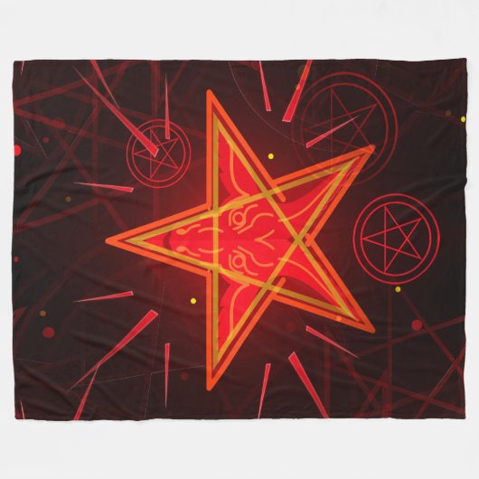 neon demon deken (Voorkant (Horizontaal))