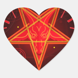 neon demon hart sticker