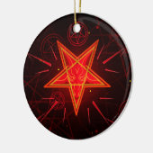 neon demon keramisch ornament (Links)