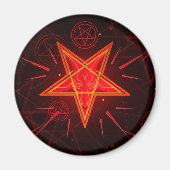 neon demon magneet (Voorkant)