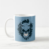 Neon Demon Skull Koffiemok (Links)