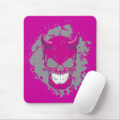 Neon Demon Skull Muismat (Met muis)