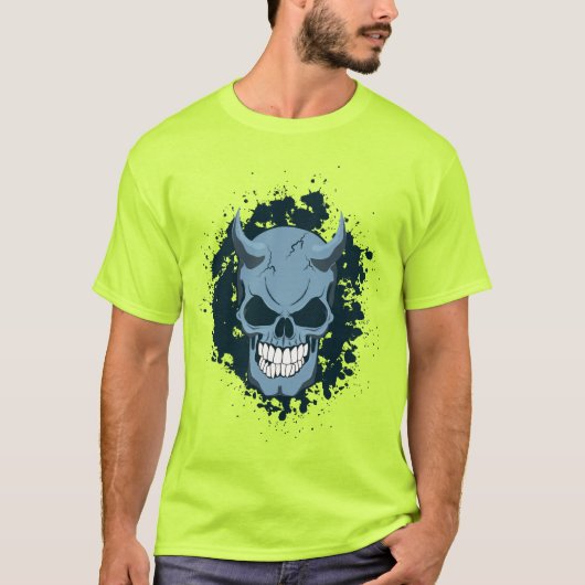 Neon Demon Skull T-shirt (Voorkant)