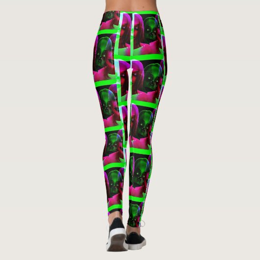 Neon Demons Leggings (Achterkant)