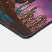 Neon Desert Dawn Bureaumat (Hoek)