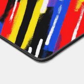 Neon Diagonal Stripe Speed Burst Bureaumat (Hoek)