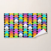 Neon Diamonds Bad Handdoek (Handdoek)