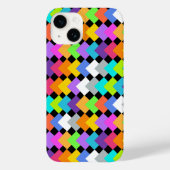 Neon Diamonds Case-Mate iPhone Case (Achterkant)