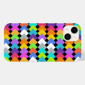 Neon Diamonds Case-Mate iPhone Case (Achterkant (horizontaal))