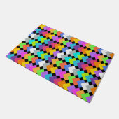 Neon Diamonds Deurmat (Schuin)