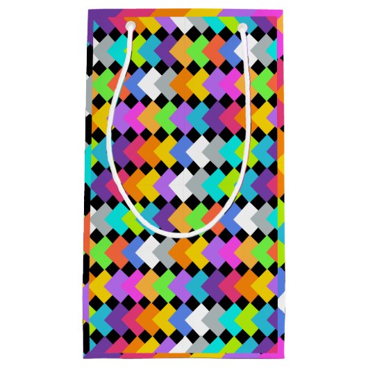 Neon Diamonds Klein Cadeauzakje (Voorkant)