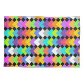 Neon Diamonds Kussensloop (Achterkant)