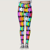 Neon Diamonds Leggings (Voorkant)