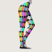 Neon Diamonds Leggings (Rechts)