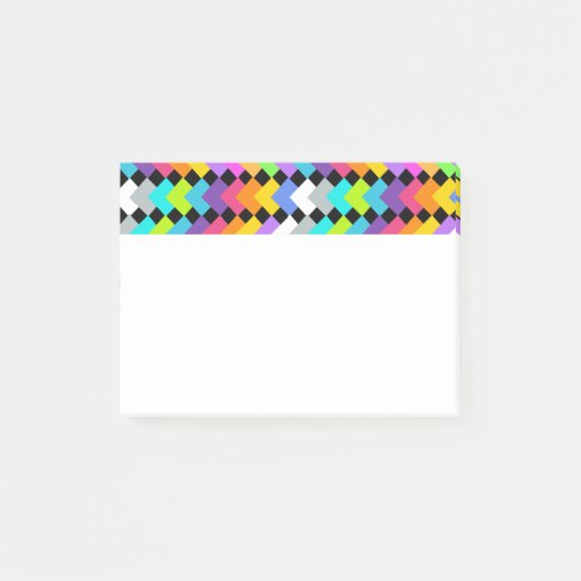 Neon Diamonds Post-it® Notes (Voorkant)