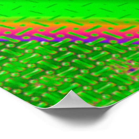 Neon Dichroic Psychedelic Poster (Hoek)