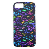 Neon Dinosaurs Case-Mate iPhone Case (Achterkant)