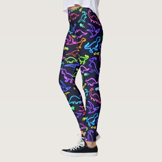 Neon Dinosaurs Leggings (Links)