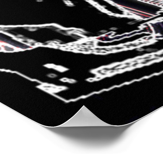 Neon DJ Poster (Hoek)