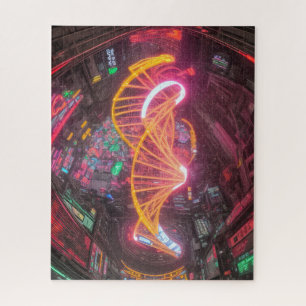 Neon DNA Legpuzzel