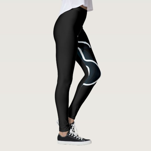 Neon dollarteken leggings (Rechts)