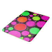 Neon Dot Party Badmat (Gekanteld)
